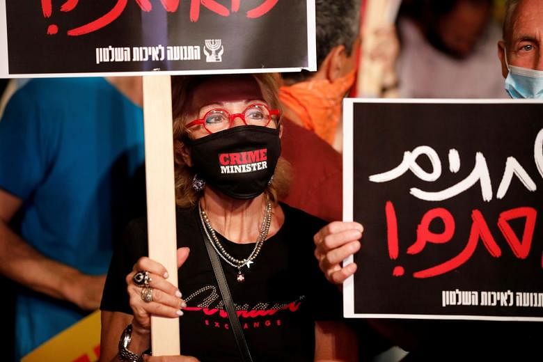 Featured Post Image - Warga Israel protes terhadap Netanyahu, pemerintah tangani krisis Covid-19