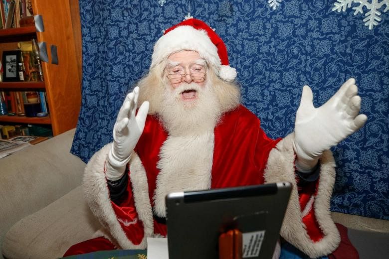 Featured Post Image - Seperti banyak hal lainnya, kunjungan dengan Santa menjadi virtual karena Covid-19