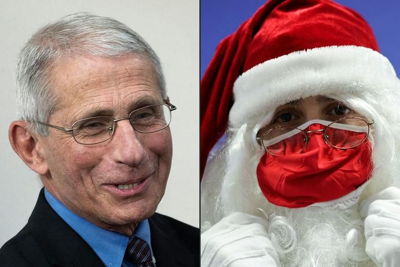 Featured Post Image - Ho ho ho dan ‘baik untuk pergi’: Fauci memberikan vaksin virus Santa